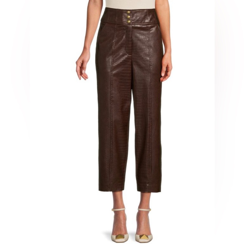 ❤️❤️ VERONICA BEARD
Carabella Embossed Cropped Pants❤️❤️